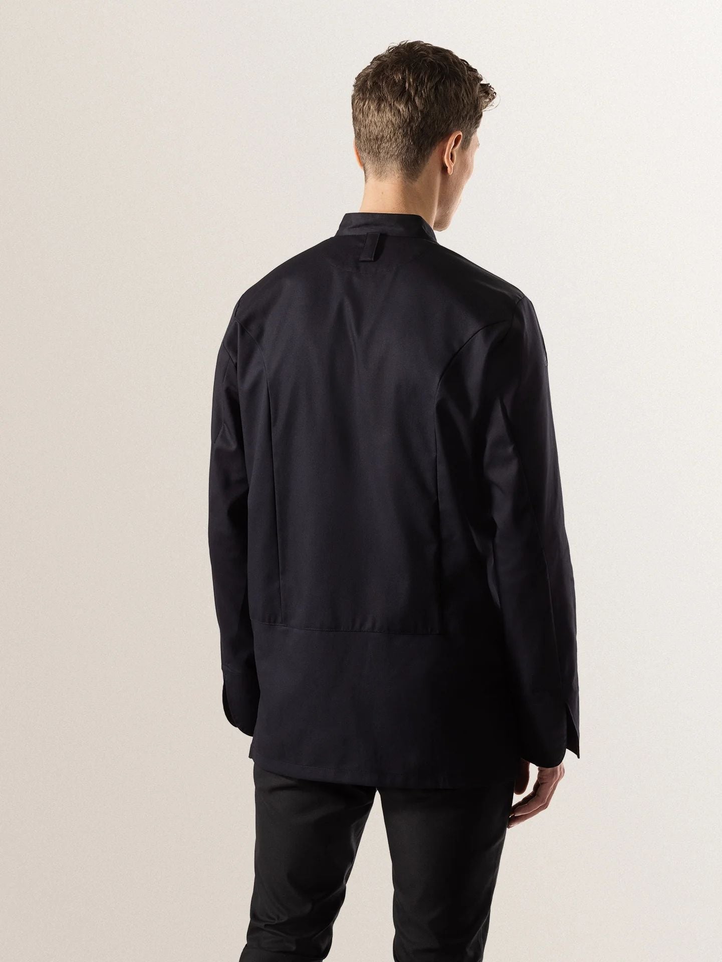 Klassische Drucknopf Kochjacke Dave