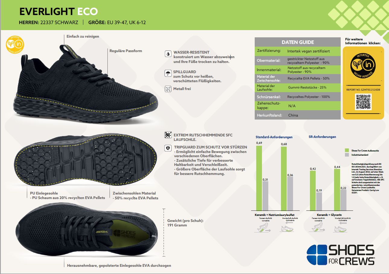 Herren Sneaker Everlight 22337 Shoes for Crews bei workers friend bestellen