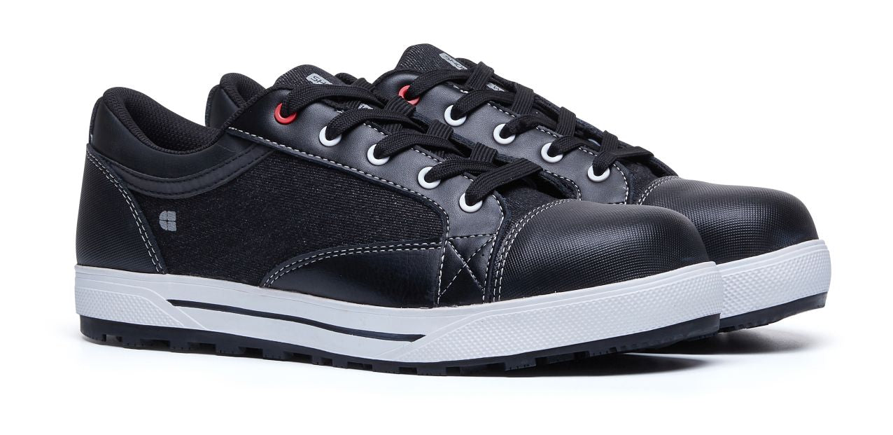 S3 Sneaker Fergus mit Leder und Denim