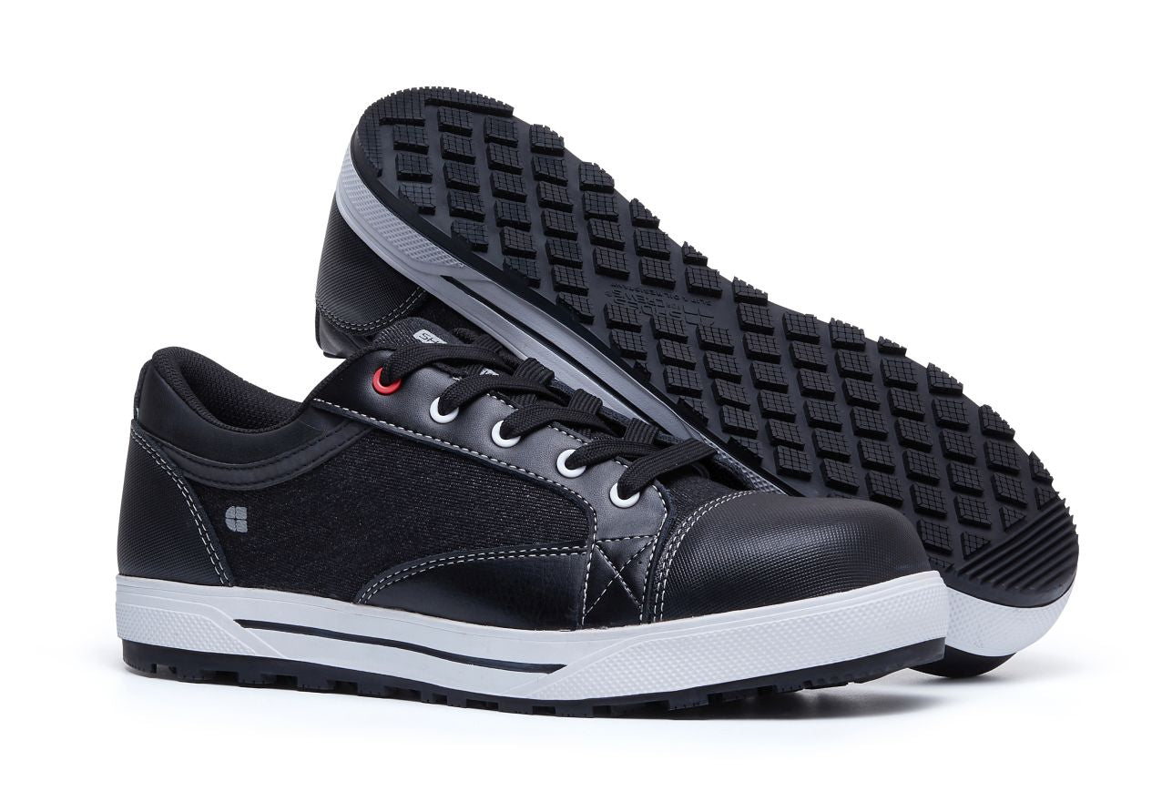 S3 Sneaker Fergus mit Leder und Denim