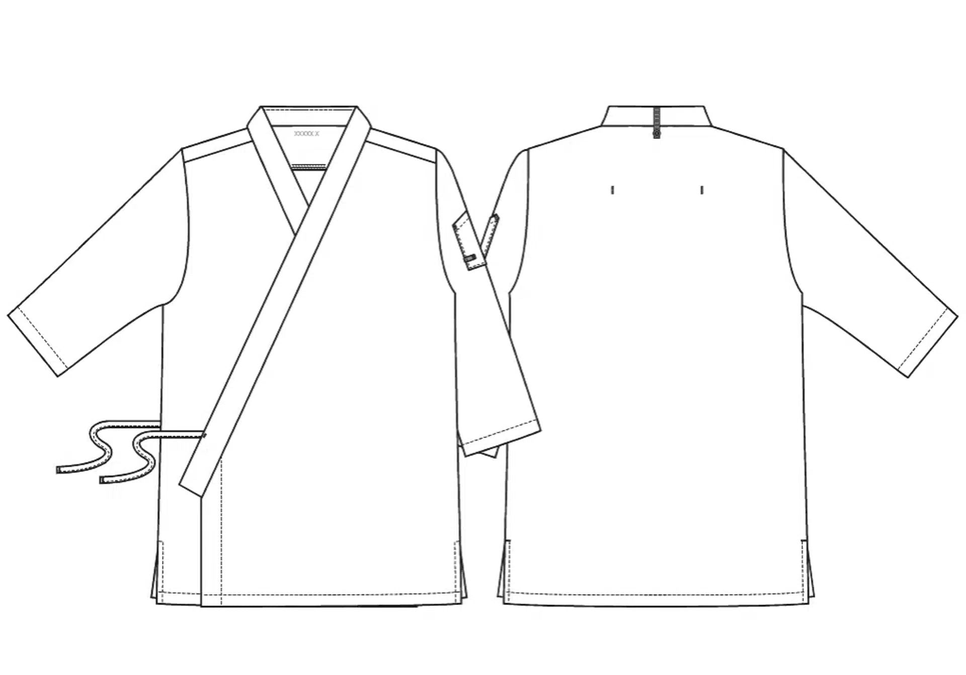 Gastro Kimono 23700 von Kentaur