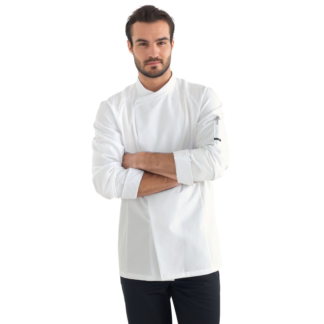 Kochjacke_mit_verdeckter_Knopfleiste_weiß_1