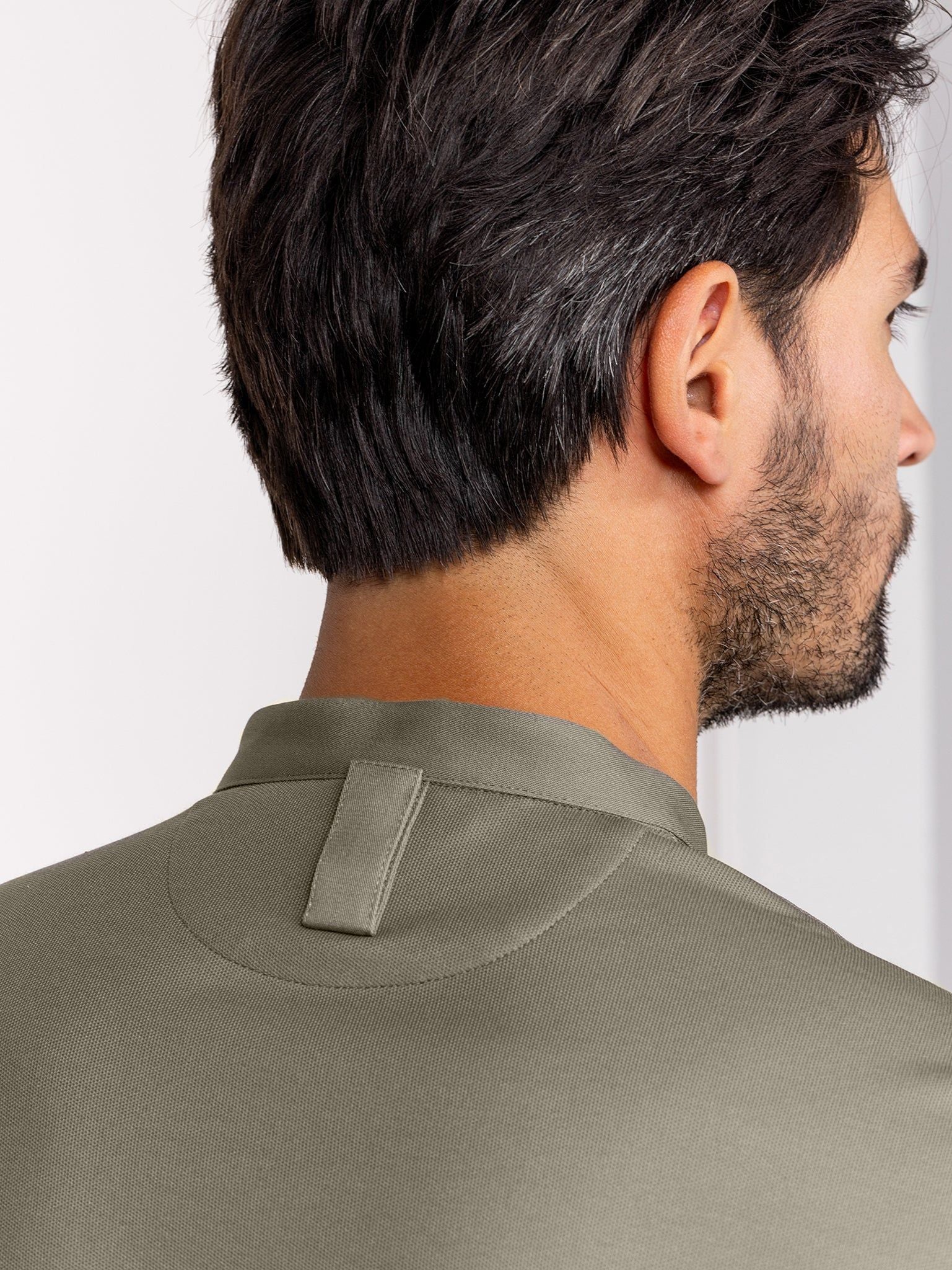 Herren Stretch-Hemd Lucas mit Stehkragen