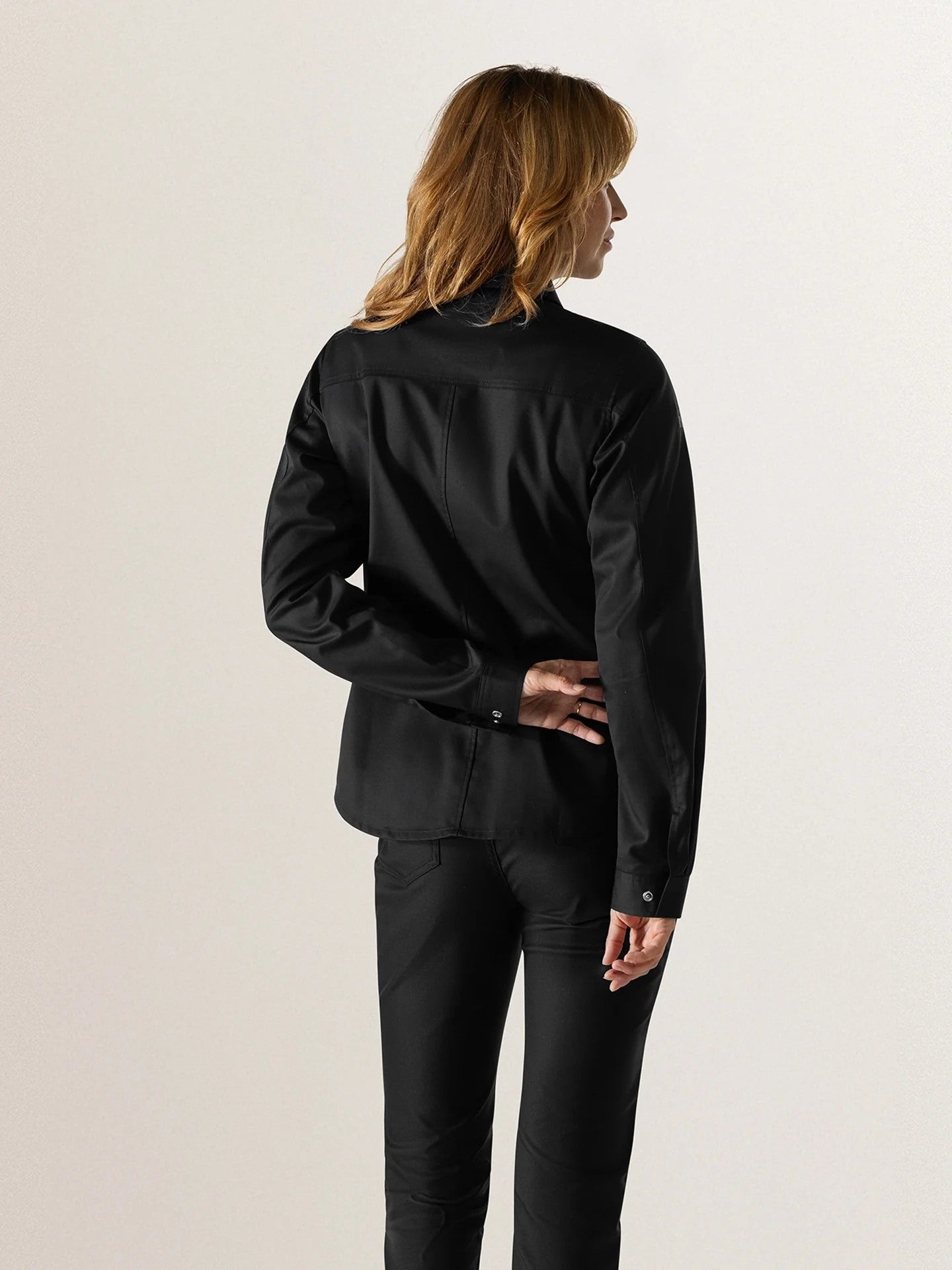 Damen Kochjacke Mila 1414 mit Reißverschluss