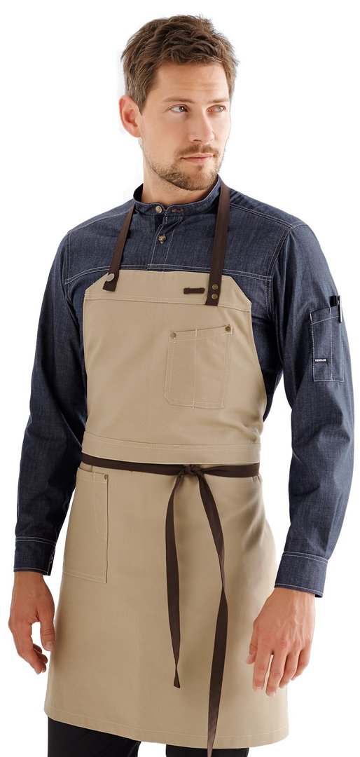 Raw_Latzschuerze_Kentaur_beige_Model1