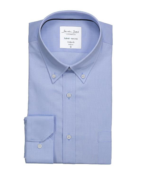 Seven Seas Hemd Oxfort mit button-down Kragen