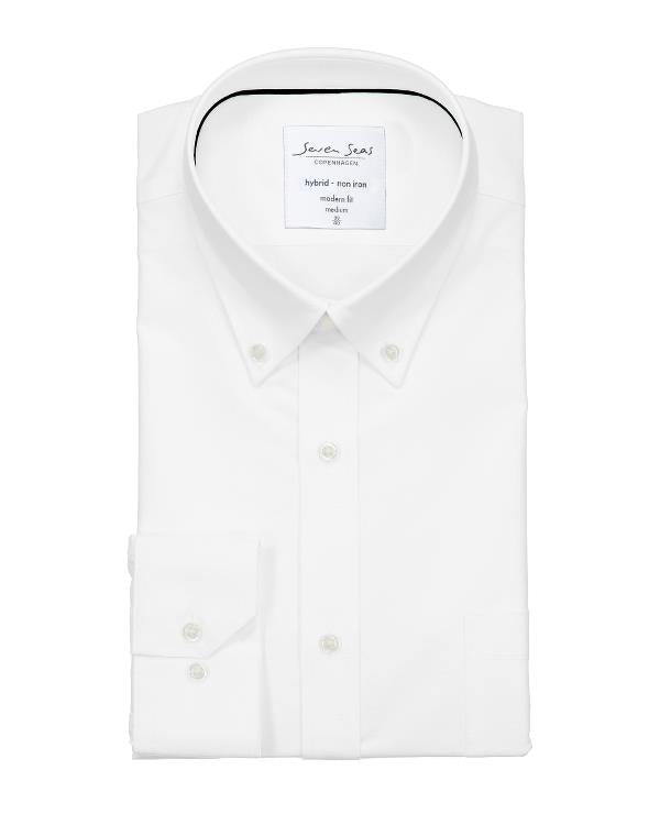 Seven Seas Hemd Oxfort mit button-down Kragen