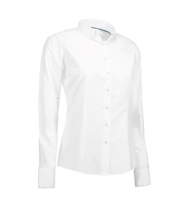 Seven Seas Bluse SS700 weiß Button-Down bei workers friend