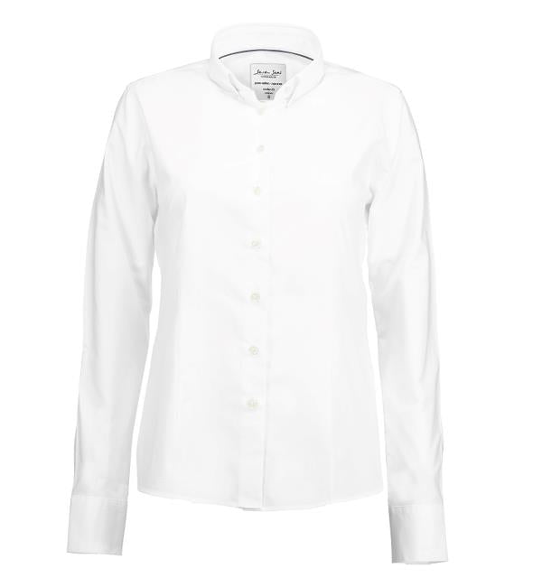 Seven Seas Bluse SS700 weiß Button-Down bei workers friend 3