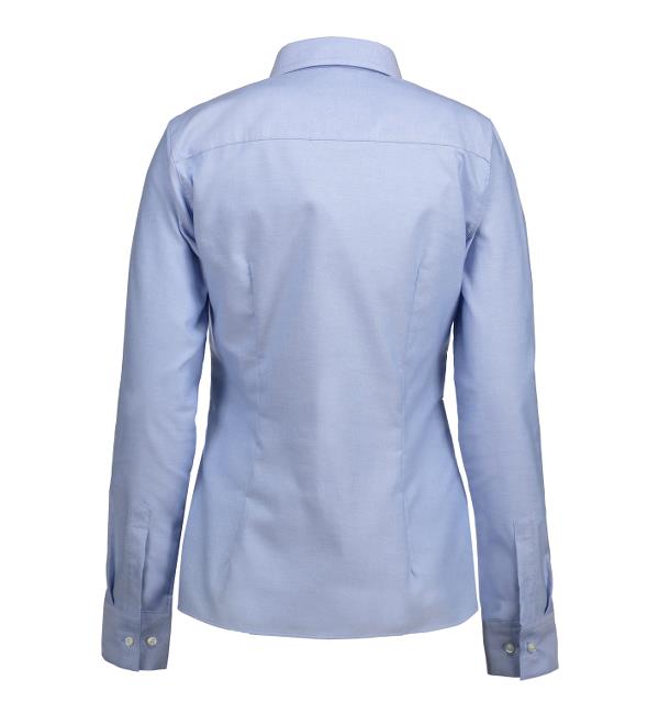 Seven Seas Bluse SS700 hellblau Button-Down bei workers friend 1