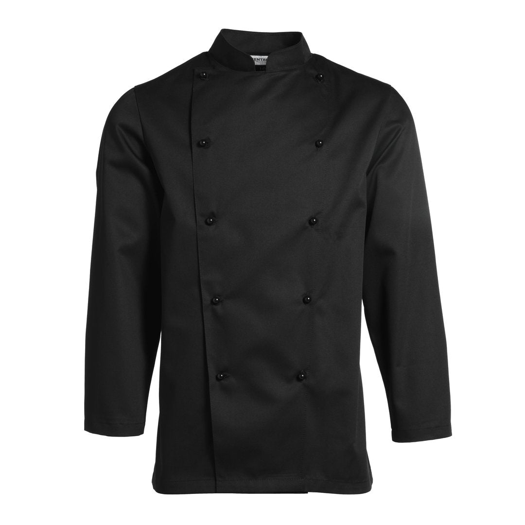 Schicke_schwarze_Kochjacke_2