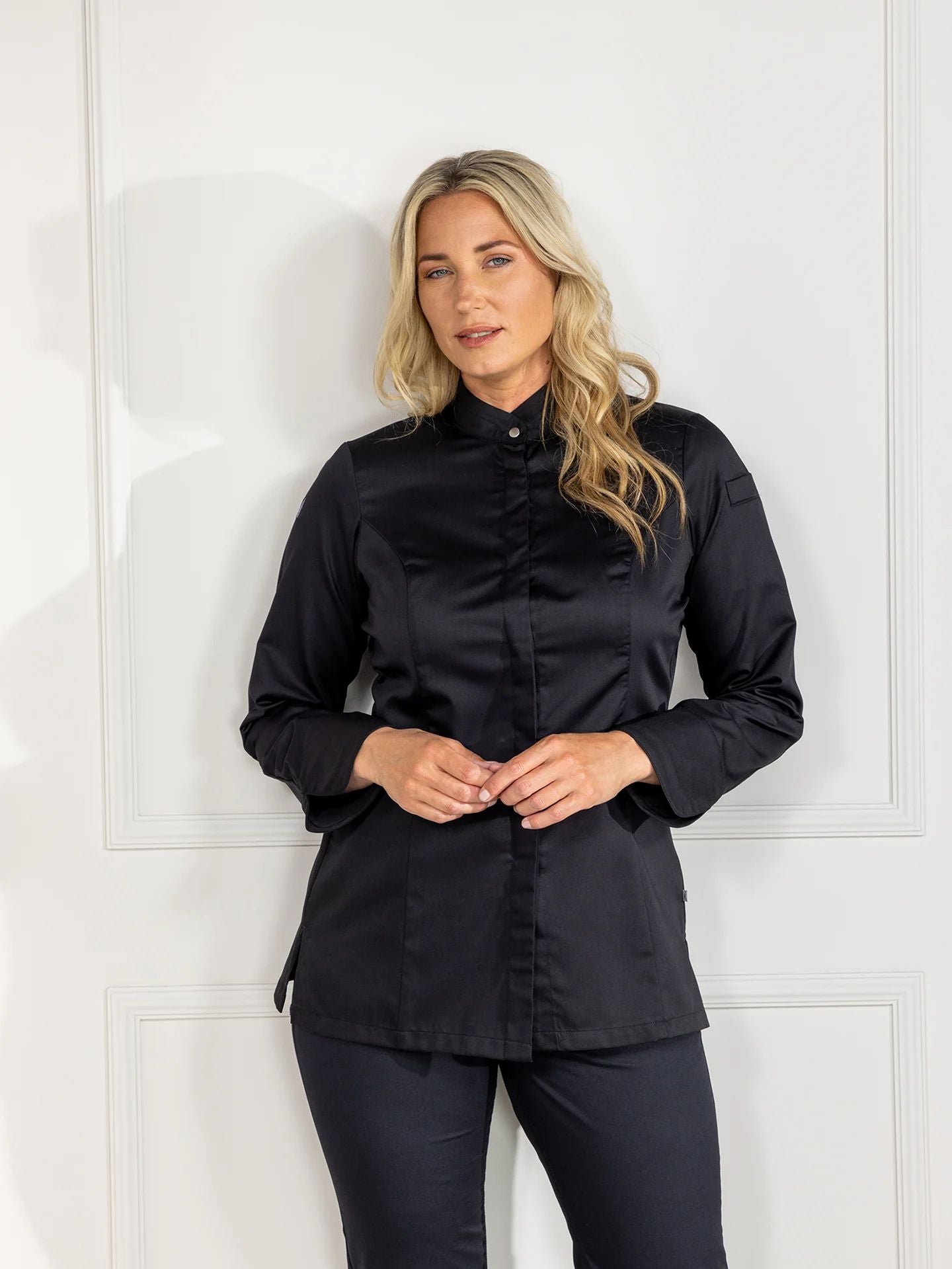 Damen Kochjacke Venus 2014 mit verdeckter Knopfleiste