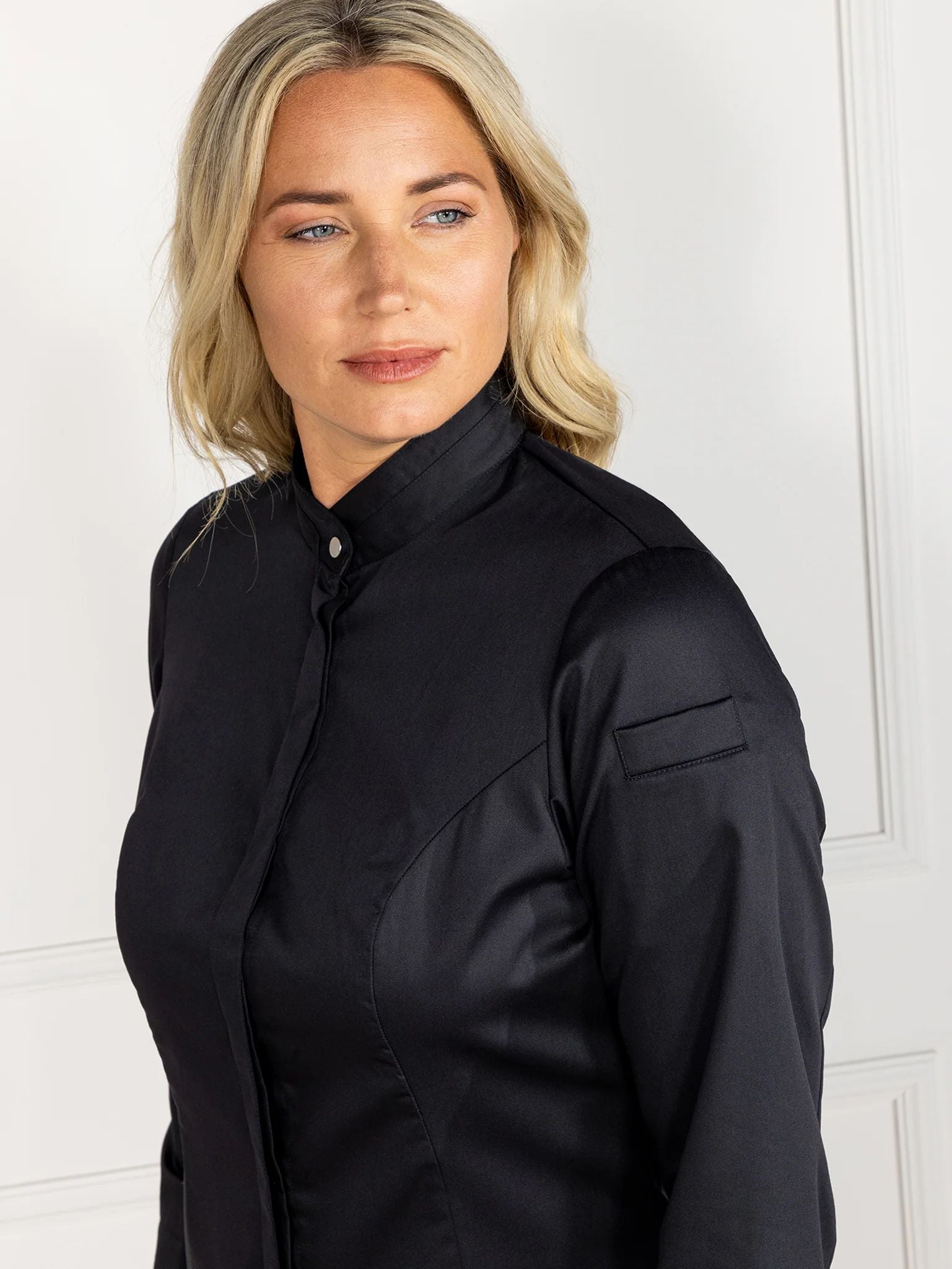 Damen Kochjacke Venus 2014 schwarz von Le Nouveau Chef bei workers friend