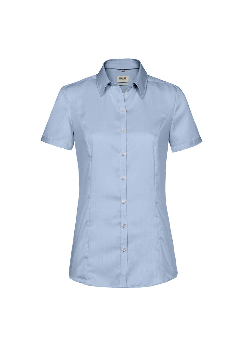 Damen Business Bluse 112 Kurzarm aus Baumwolle