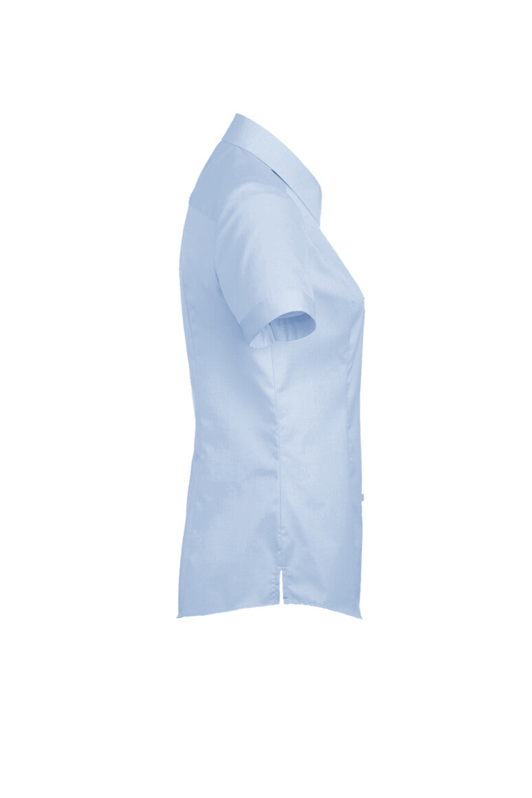 Damen Business Bluse 112 Kurzarm aus Baumwolle