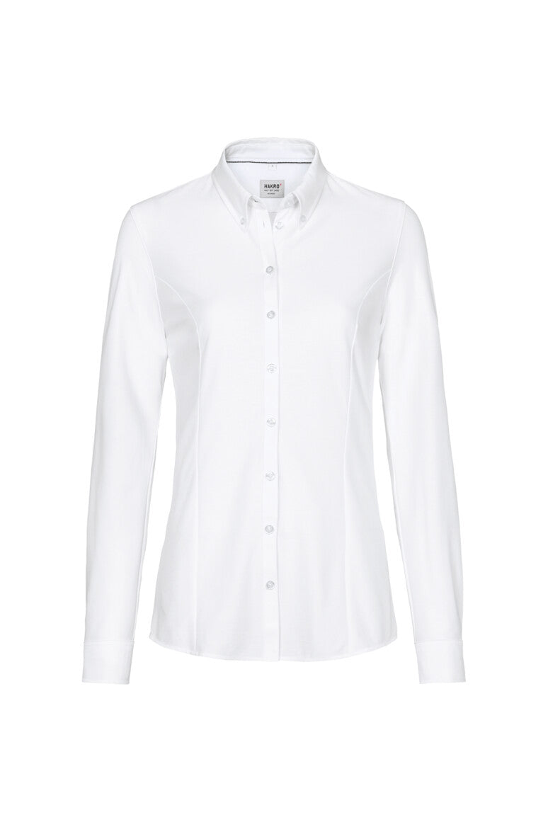 Natural Stretch Bluse 129 Button Down