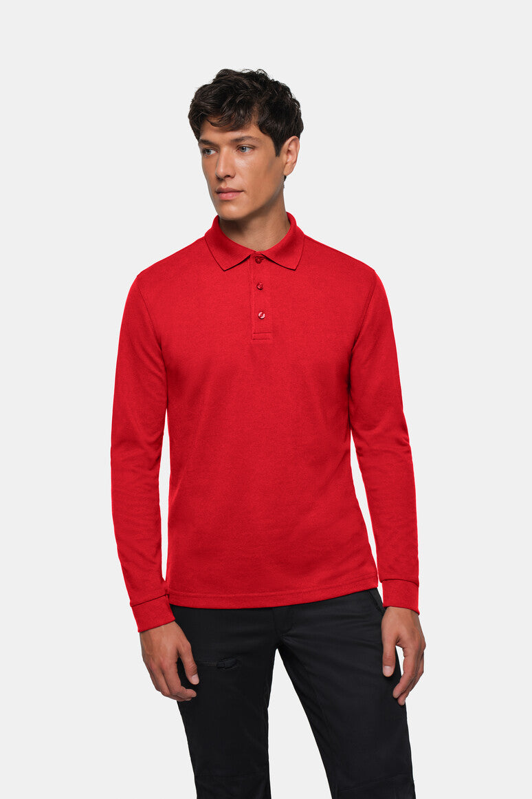 Longsleeve-Poloshirt 815 Mikralinar