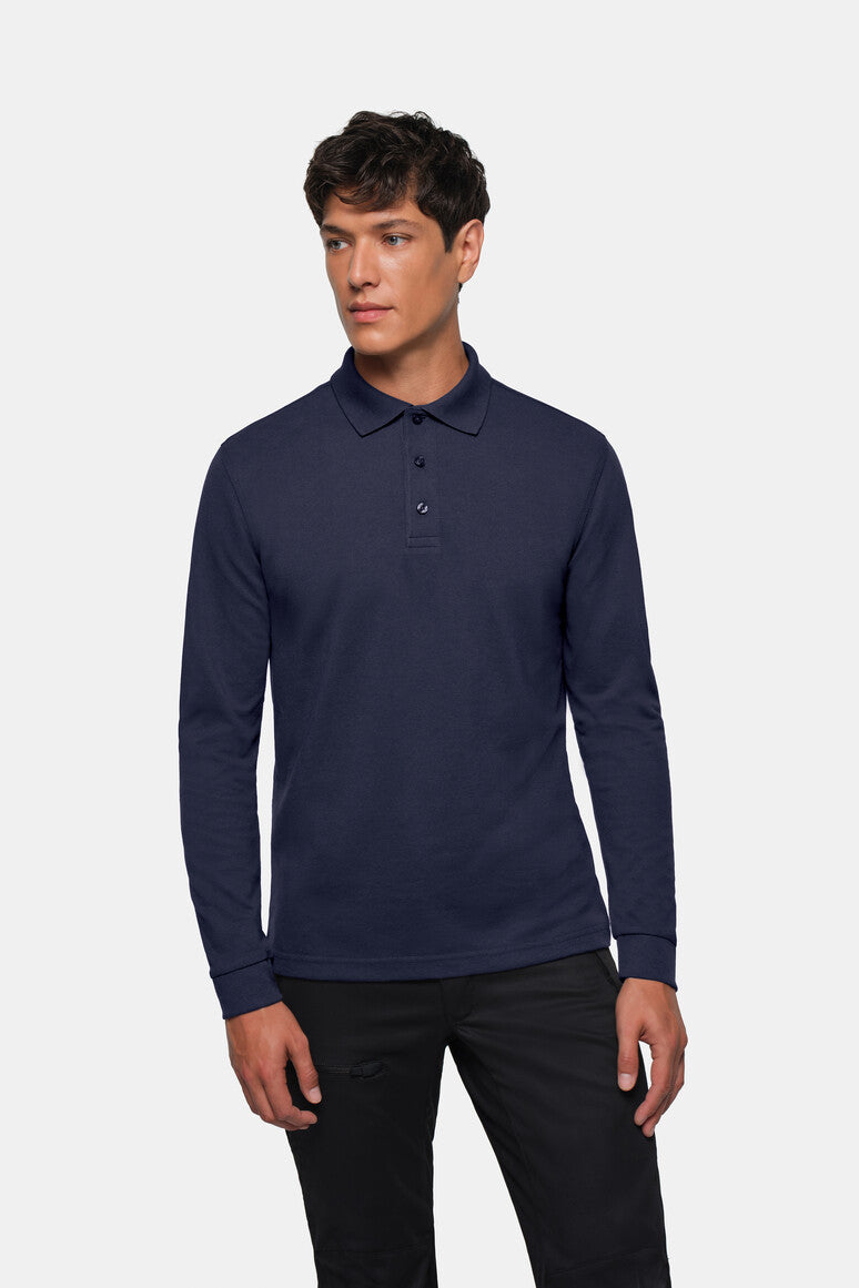 Longsleeve-Poloshirt 815 Mikralinar