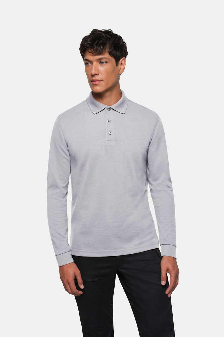 Longsleeve-Poloshirt 815 Mikralinar