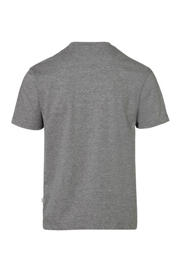 SALE Hakro T-Shirt 293 aus Baumwolle grau-meliert, Gr. M
