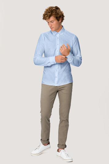 Button Down Hemd 130 Natural Stretch