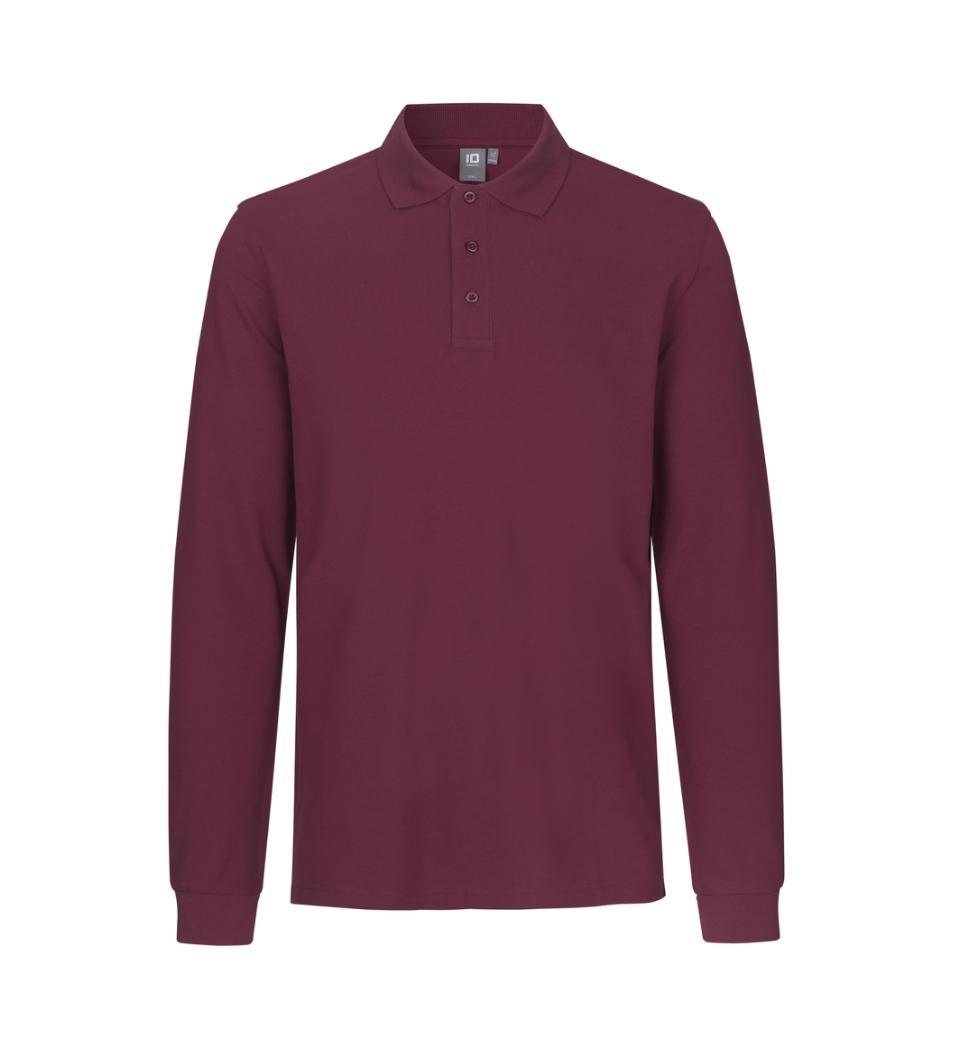 ID Poloshirt Baumwoll-Stretch 0544 Longsleeve