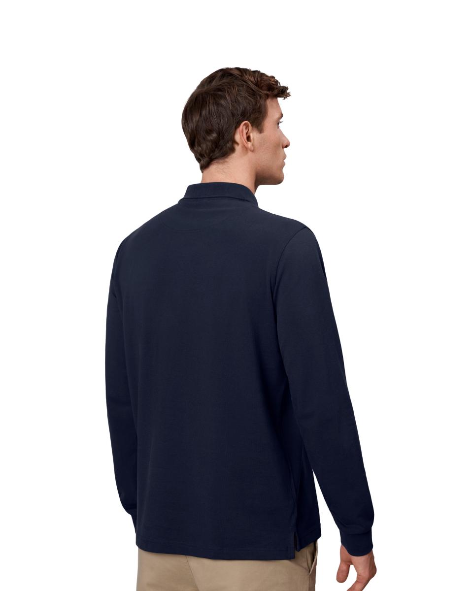 ID Poloshirt Baumwoll-Stretch 0544 Longsleeve