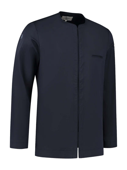 SALE Herren Kochjacke 1268 Jason deep blue Gr. L