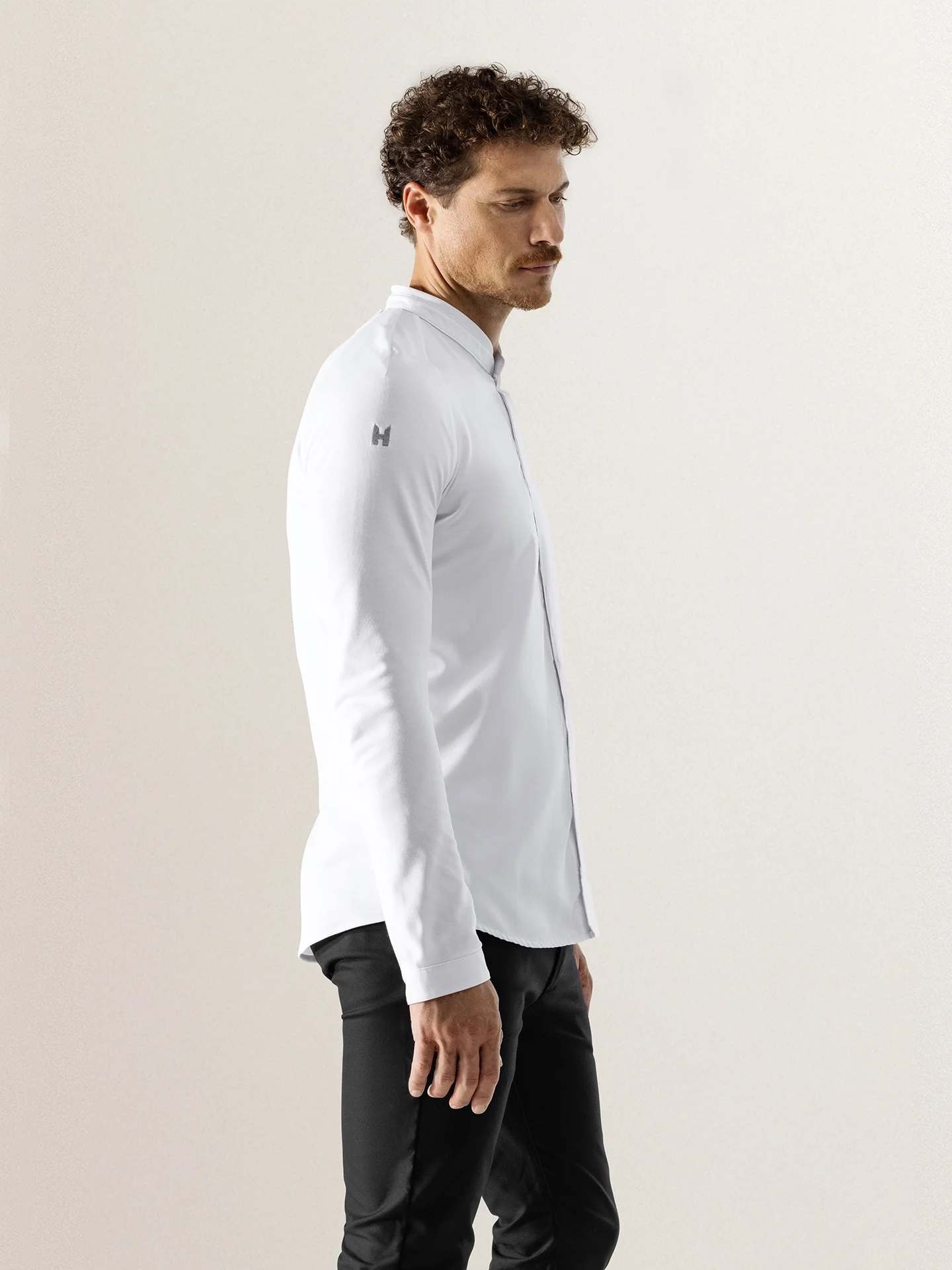 Kochhemd Romain 1404 mit Raglan-Arm