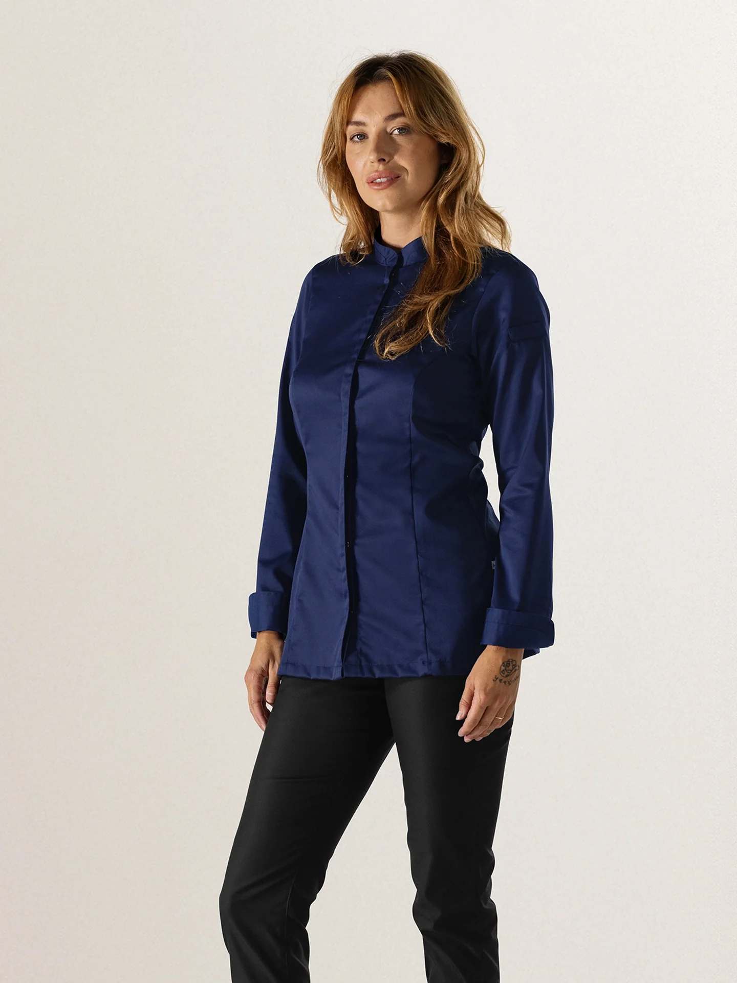 Einreihige Damen Kochjacke 2016 Elise