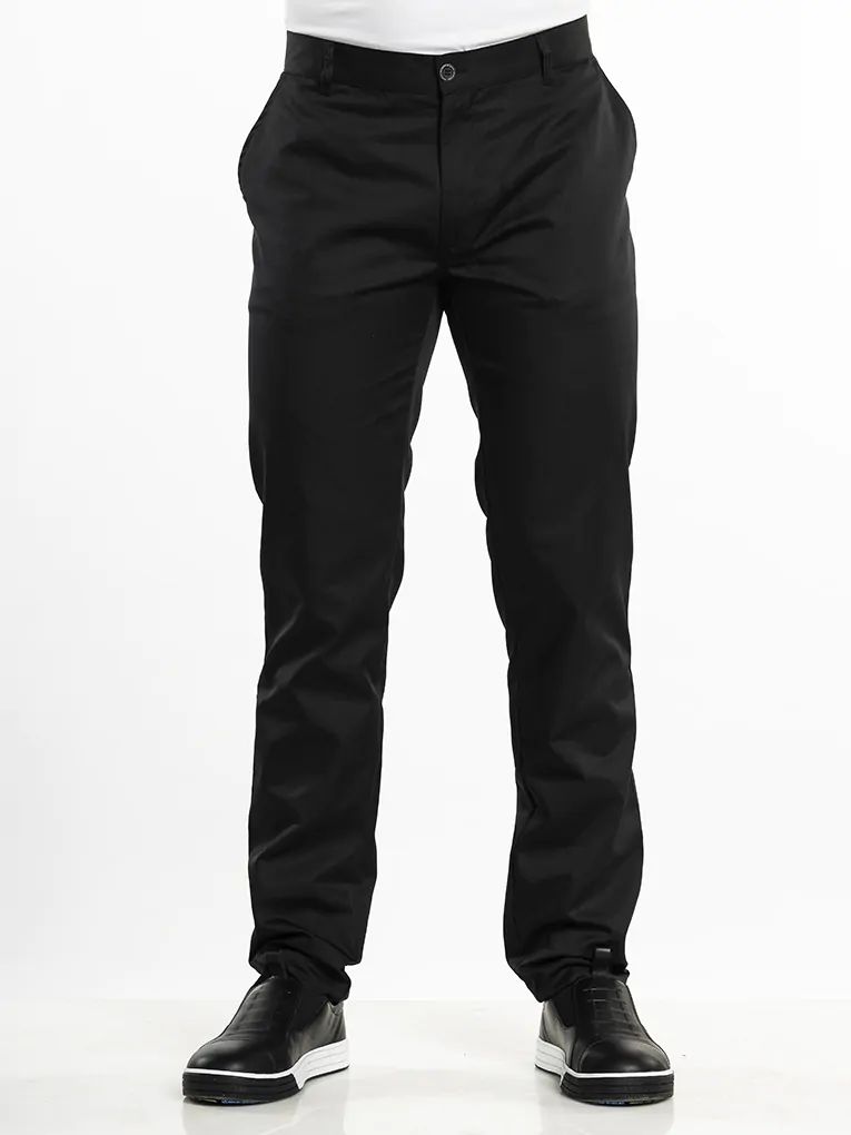 Chef Pants Nero schwarz von Chaud Devant