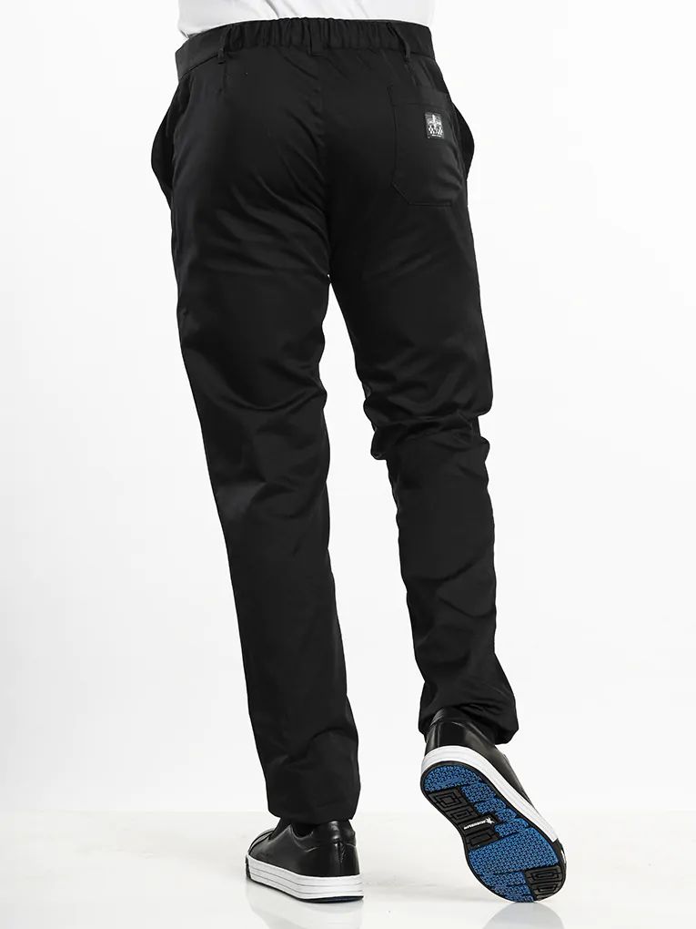 Chef Pants Nero schwarz von Chaud Devant