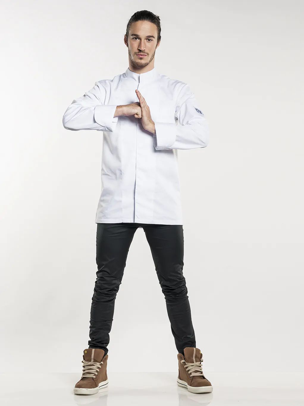 Chef Pants Skinny Reg Black Stretch