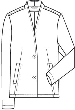 Leichte Damen Blazer Jacke 14022 Flow