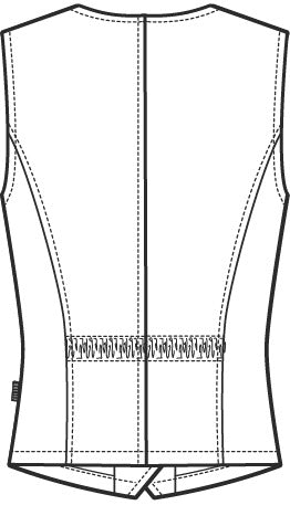 Super bequeme Damen Weste 17022 Flow
