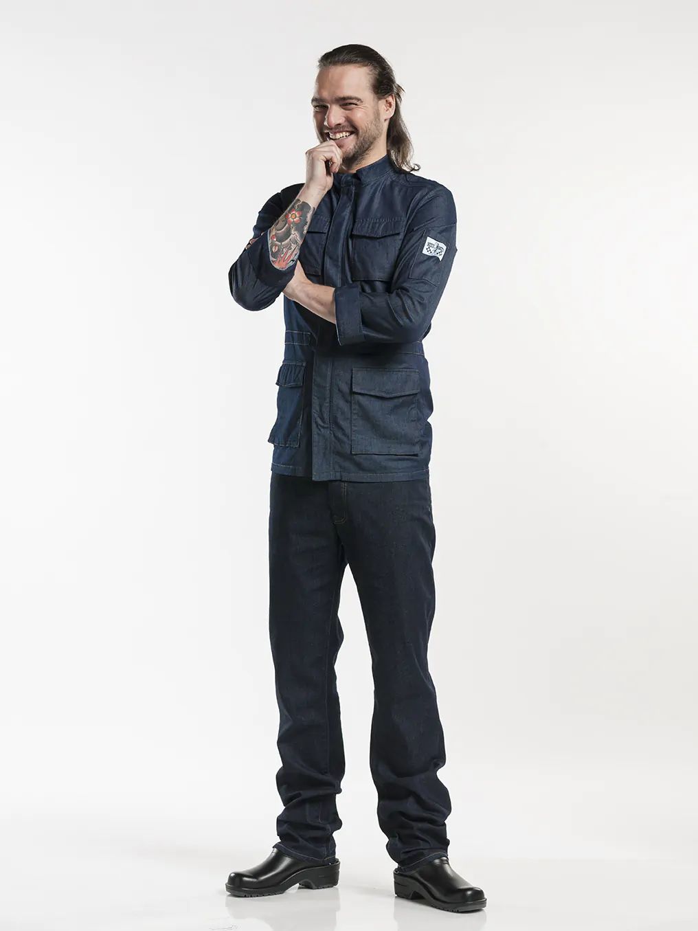 Jeans Blue Denim Stretch von Chaud Devant