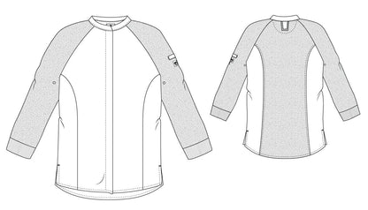 Lady Chef Jacket Sorella mit Jersey von Chaud Devant