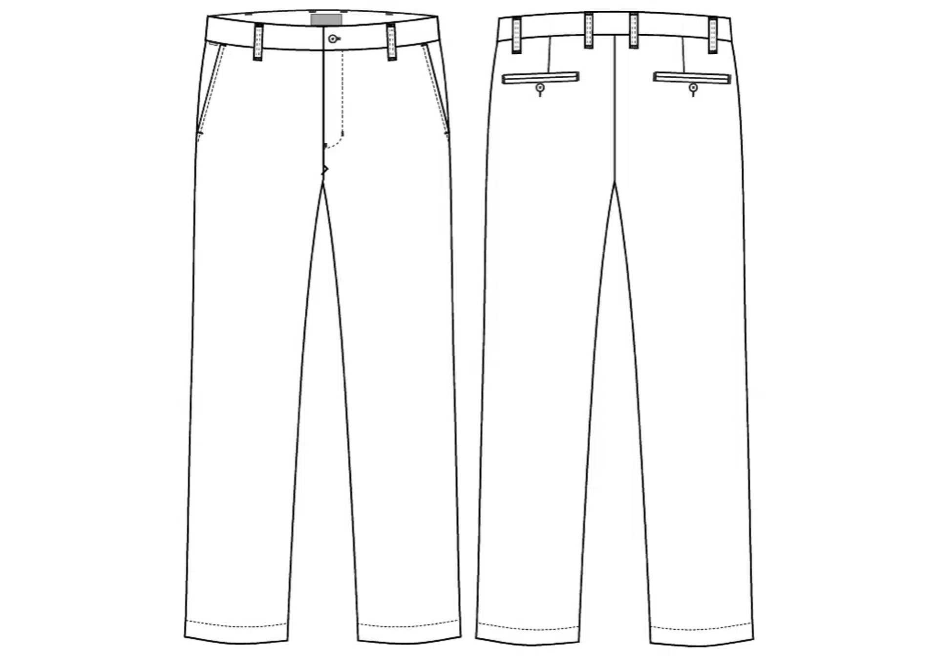 Herren Anzughose 26960 4-Way-Stretch von Kentaur
