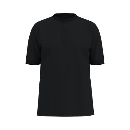 Herren Polo-Shirt 44114 mit Stehkragen