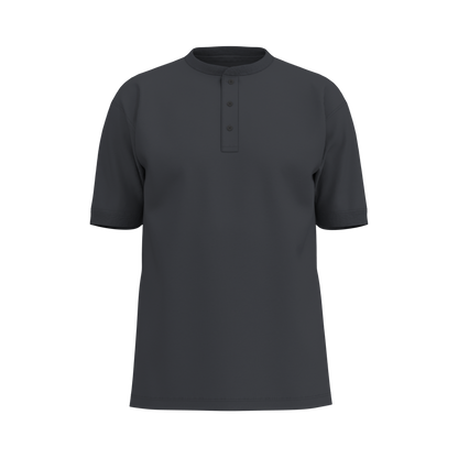 Herren Polo-Shirt 44114 mit Stehkragen