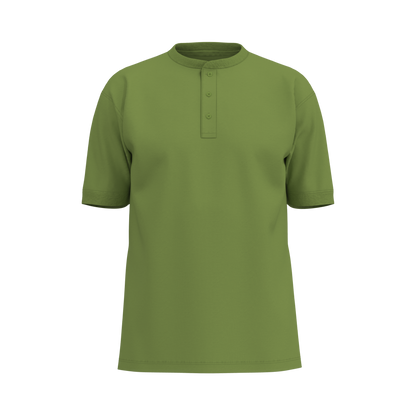 Herren Polo-Shirt 44114 mit Stehkragen