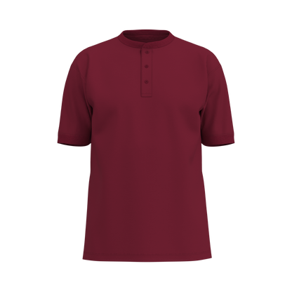 Herren Polo-Shirt 44114 mit Stehkragen