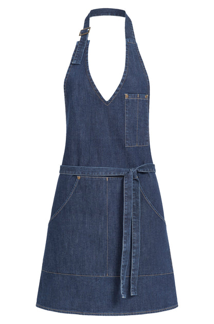 Damen Latzschürze 4411 Denim von Greiff