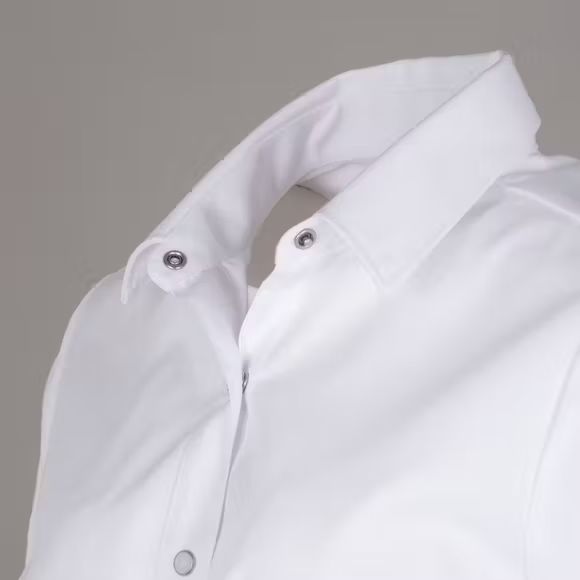Damen-Bluse 48036 mit edlen Druckknöpfen