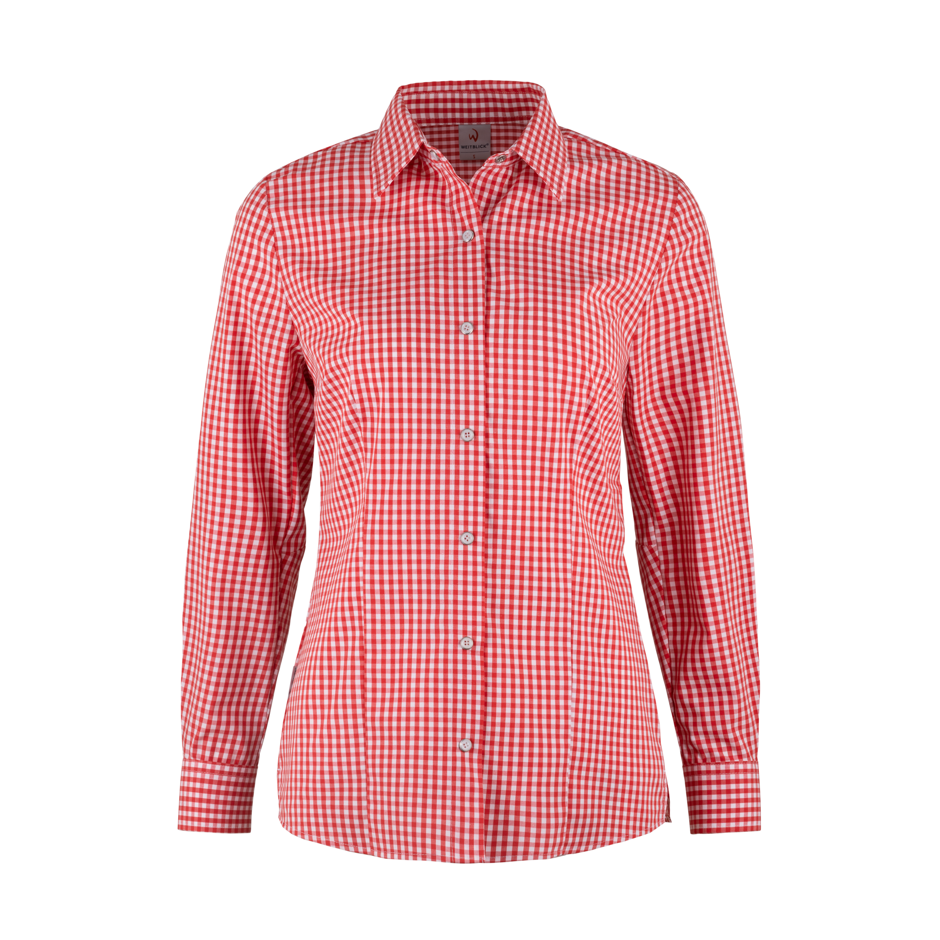 Vichy-Karo Damen-Bluse 4808