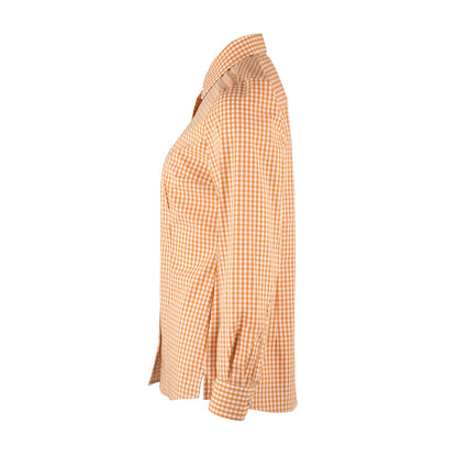 Vichy-Karo Damen-Bluse 4808