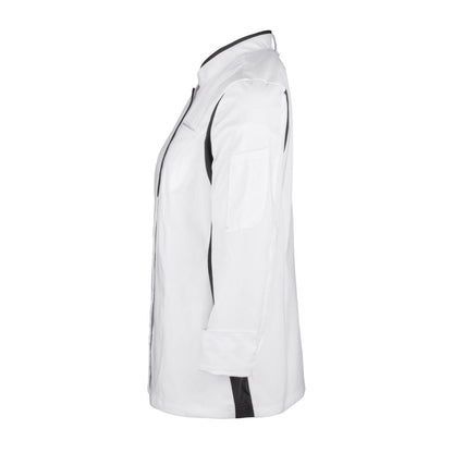Damen Koch-und Servicejacke 4914 mit Stretcheinsatz
