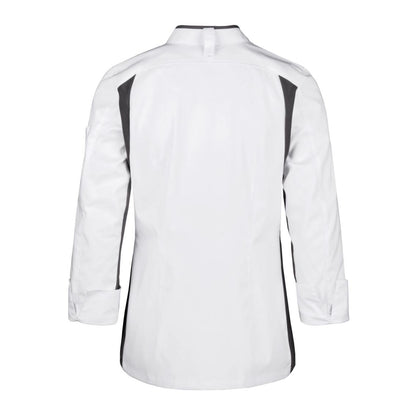Damen Koch-und Servicejacke 4914 mit Stretcheinsatz