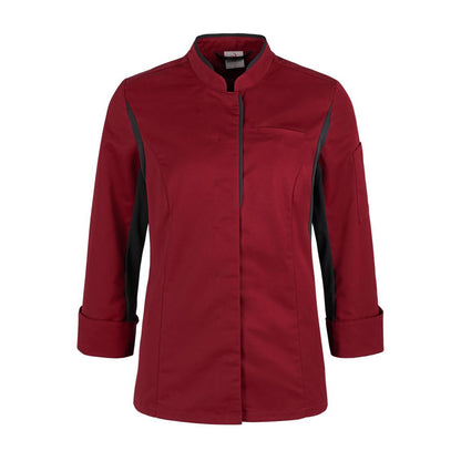 Damen Koch-Servivejacke 4914 rot von Weitblick