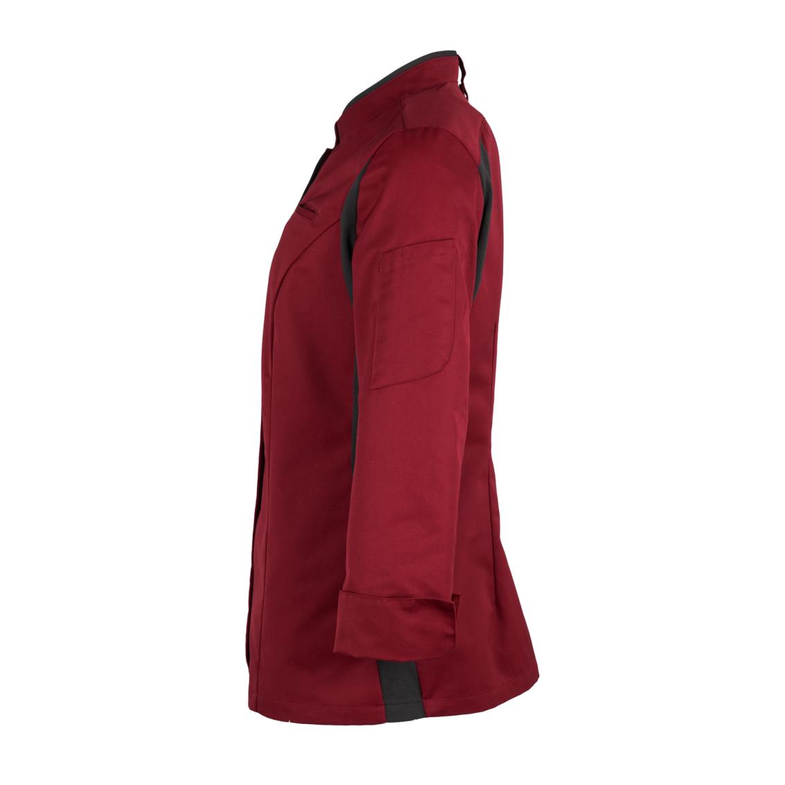Damen Koch-und Servicejacke 4914 mit Stretcheinsatz